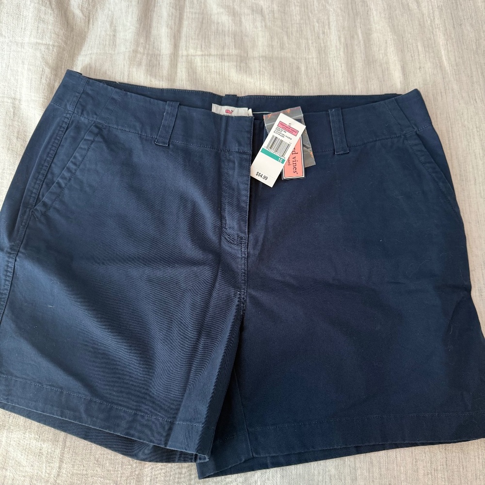 NEW Vineyard Vines Navy Blue 5” Every Day Shorts
